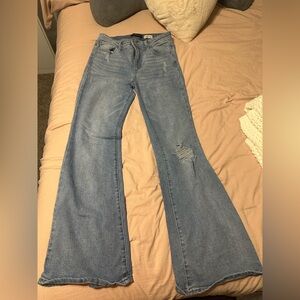 BCBGeneration Light Blue Flare Jeans